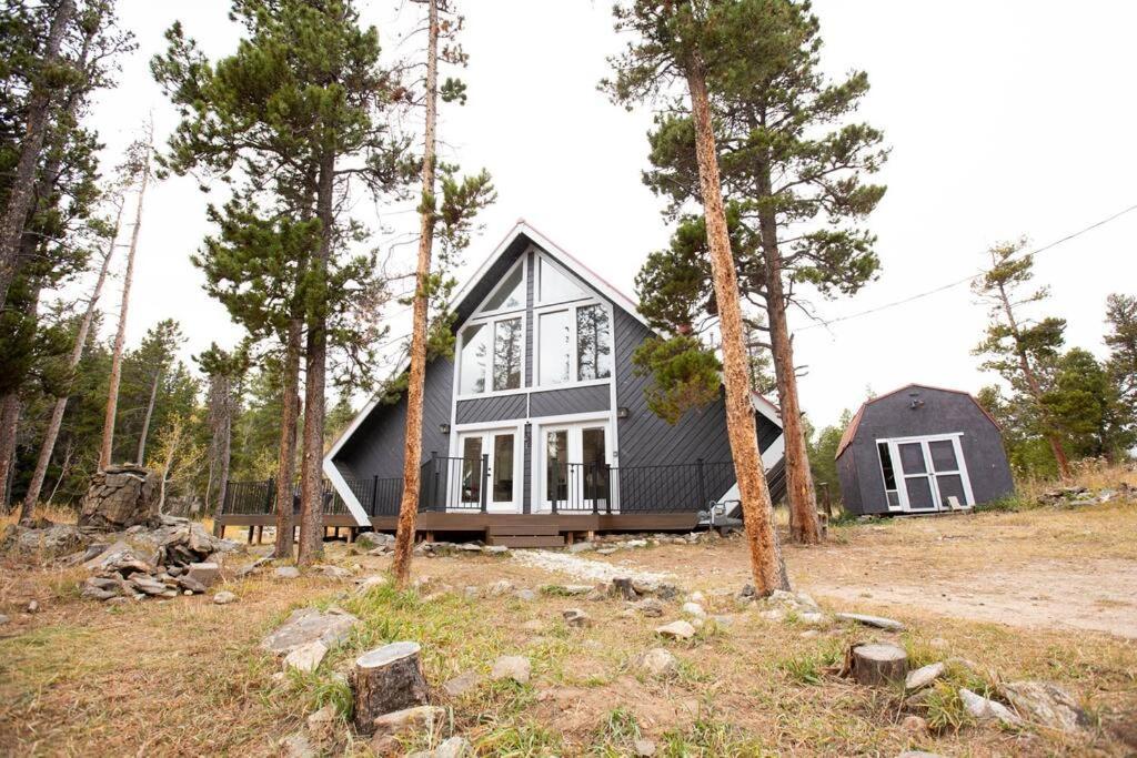 Little Gem Lodge Unique Mtn A-Frame W Hot Tub Black Hawk Ngoại thất bức ảnh